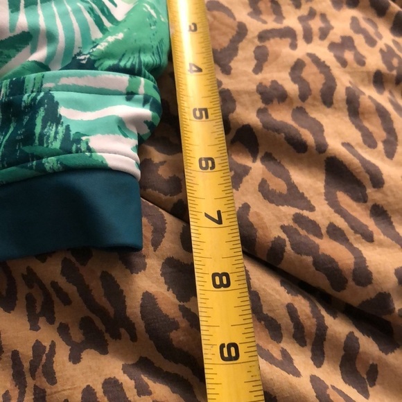 𝅺Mossimo XL green floral bikini top slightly padded push up with underwire - Picture 7 of 12